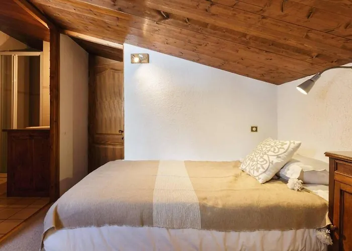Argentero Cosy Duplex Pied Pistes Vue Grands Montets Appartement
